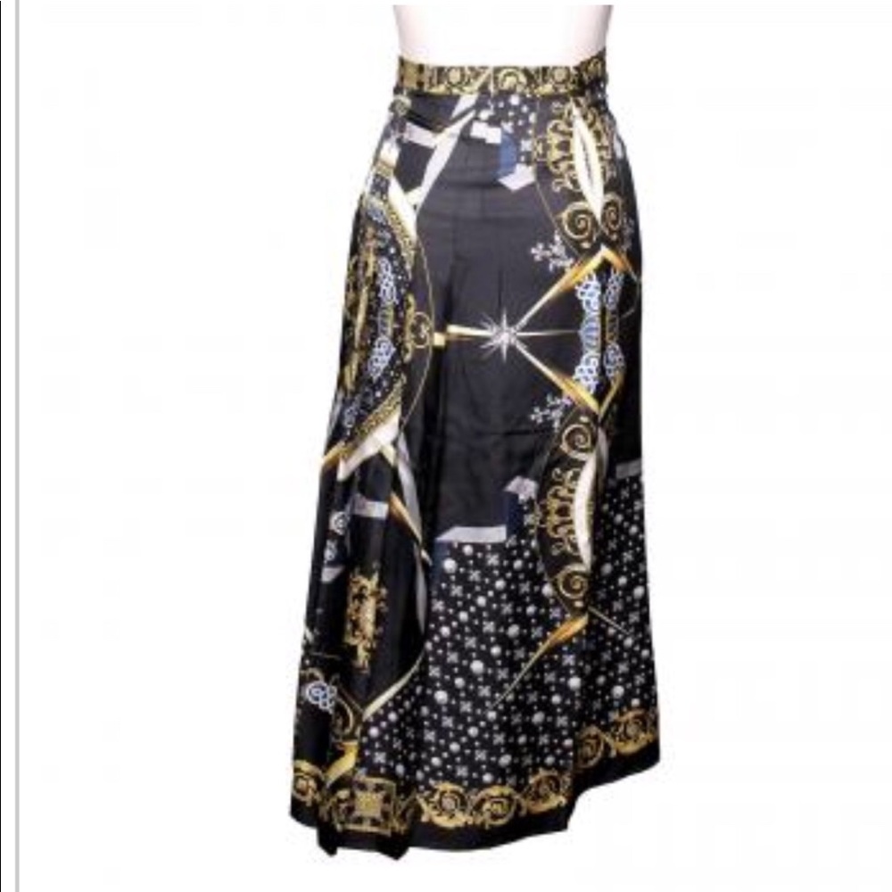 Authentic Versace multi collection mid print flare